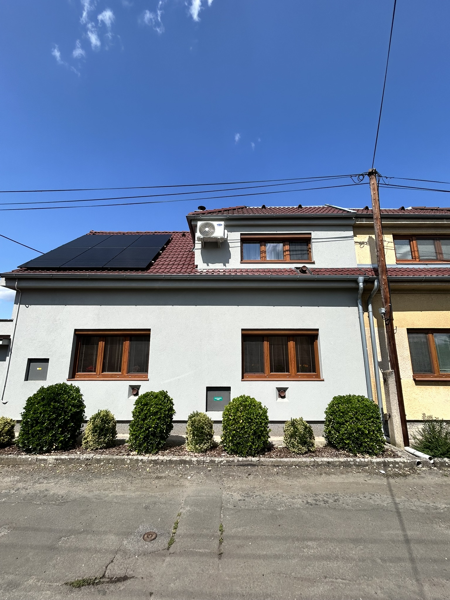 Realizace klimatizace – rodinný dům Záryby, podkroví